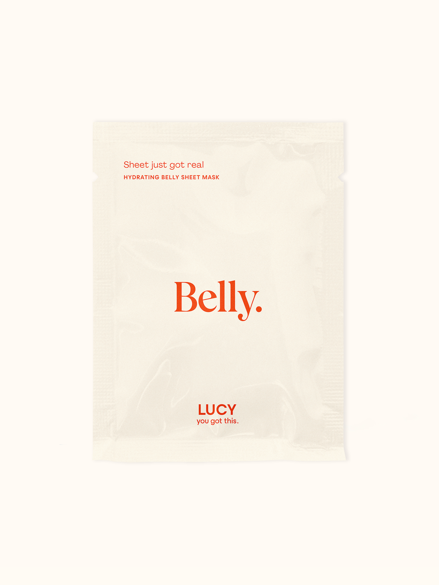 Belly. Sheet Mask